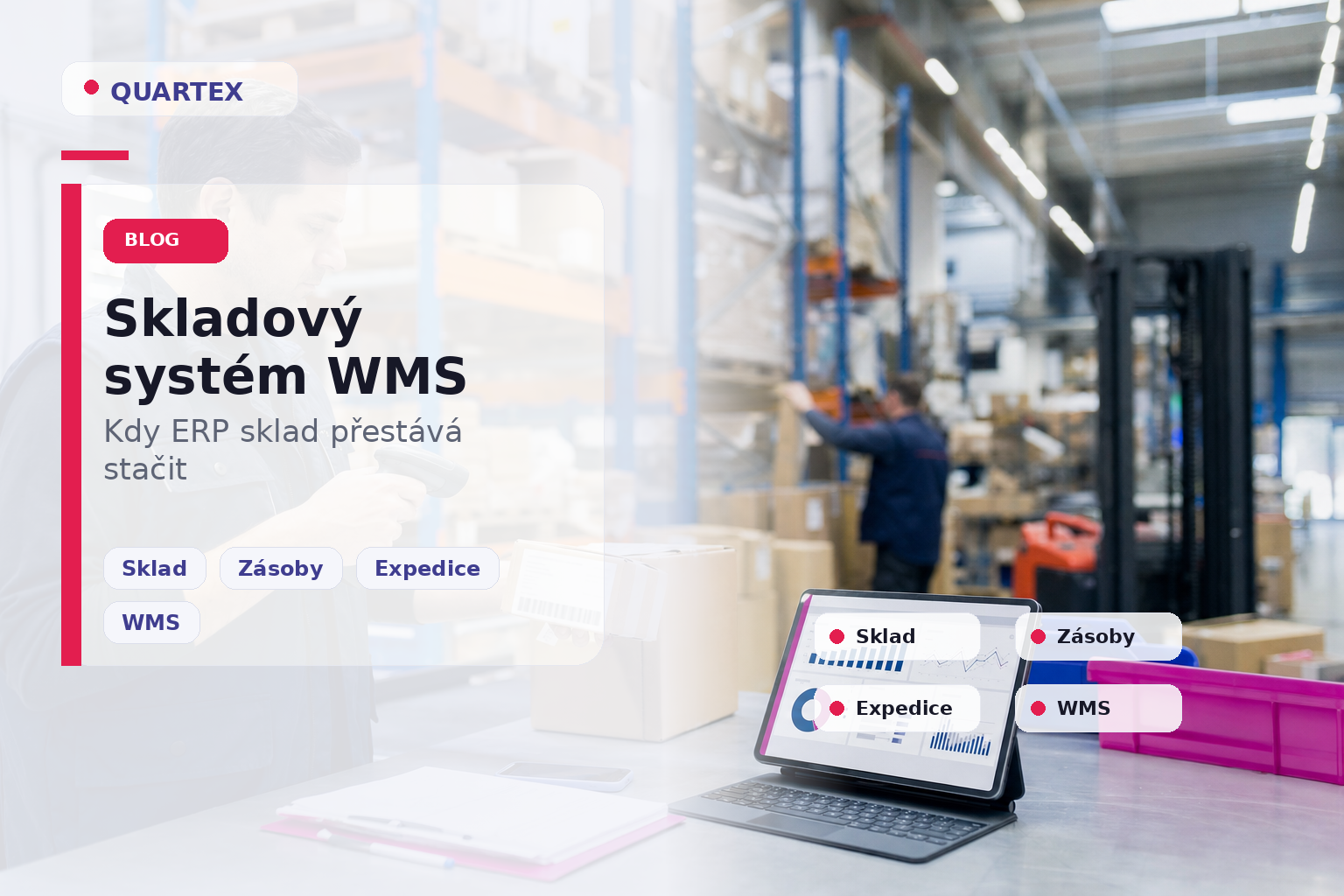 Skladový systém WMS v reálném skladovém provozu