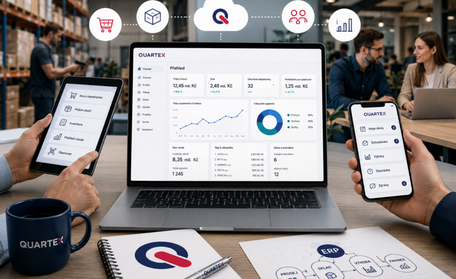 Webová aplikace k ERP pro Business Central a Dynamics NAV