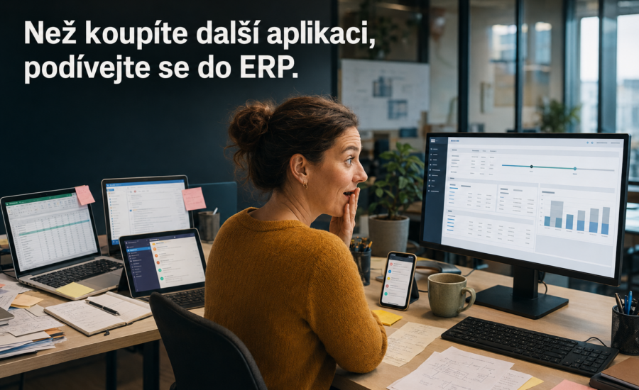 Nez koupite dalsi aplikaci, podivejte se do ERP